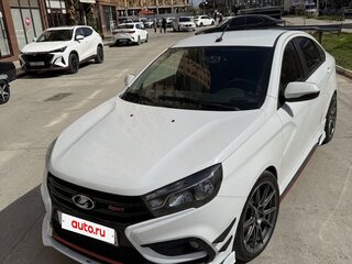 2018 Lada (ВАЗ) Vesta I, белый, 980000 рублей, вид 1