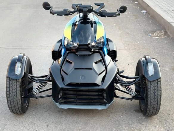 2021 BRP Can-Am Ryker, чёрный, 1050000 рублей