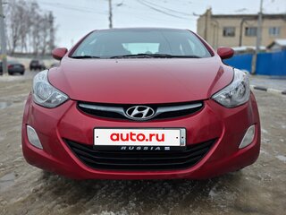 2012 Hyundai Elantra V (MD), красный, 750000 рублей, вид 1