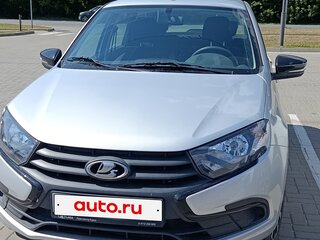 2022 Lada (ВАЗ) Granta I Рестайлинг, серебристый, 620000 рублей, вид 1