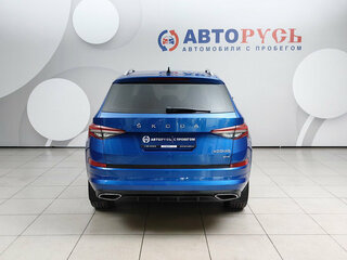 2023 Skoda Kodiaq I Рестайлинг, синий, 3749000 рублей, вид 4