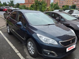 2017 Peugeot 408 I Рестайлинг, синий, 960000 рублей, вид 3