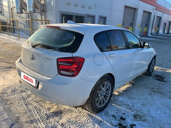 2013 BMW 1 серии 116i II (F20/F21), белый, 1030000 рублей - вид 10
