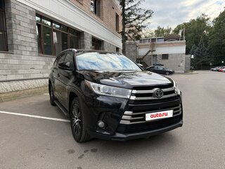 2017 Toyota Highlander III (XU50) Рестайлинг, чёрный, 2750000 рублей, вид 3