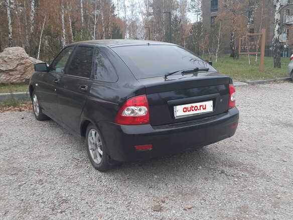 2008 Lada (ВАЗ) Priora I, чёрный, 270000 рублей - вид 7