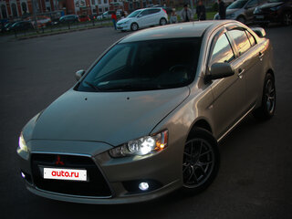 2008 Mitsubishi Lancer X, бежевый, 850000 рублей, вид 1