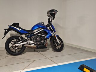 2009 Kawasaki ER-6N, синий, 370000 рублей, вид 2