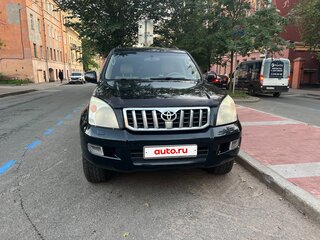 2007 Toyota Land Cruiser Prado 120 Series Рестайлинг, чёрный, 1380000 рублей, вид 3
