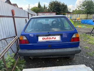 1990 Volkswagen Golf II, синий, 80000 рублей, вид 3