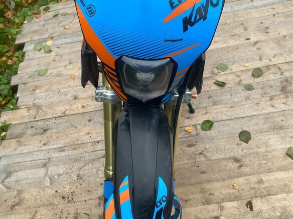 2022 Kayo Evolution K125EM, оранжевый, 80000 рублей - вид 11