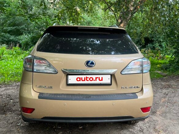 2009 Lexus RX 450h III, бежевый, 1750000 рублей - вид 7