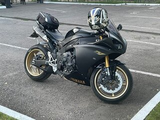 2009 Yamaha YZF-R1, чёрный, 1100000 рублей, вид 2