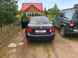 2008 Toyota Corolla X (E140, E150), чёрный, 820000 рублей, вид 4