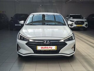2020 Hyundai Elantra VI (AD) Рестайлинг, белый, 1585000 рублей, вид 2