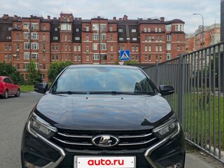 2024 Lada (ВАЗ) Vesta I Рестайлинг (NG), чёрный, 1150000 рублей, вид 4