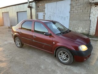 2008 Renault Logan I, красный, 430000 рублей, вид 4