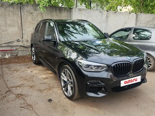 2019 BMW X3 M40d III (G01), чёрный, 5050000 рублей, вид 3