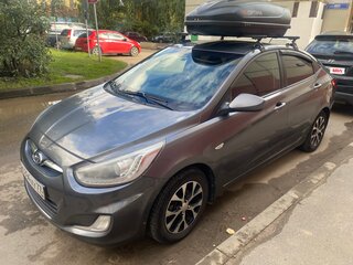 2013 Hyundai Solaris I, серый, 750000 рублей, вид 1