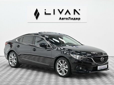 2016 Mazda 6 III (GJ) Рестайлинг, чёрный, 1635000 рублей, вид 1