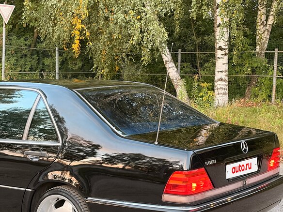 1994 Mercedes-Benz S-Класс 320 Long 5-speed III (W140), чёрный - вид 14