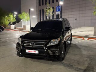 2014 Lexus LX 570 III Рестайлинг, чёрный, 4150000 рублей, вид 1