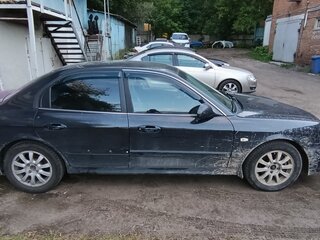 2006 Hyundai Sonata ТагАЗ IV (EF) Рестайлинг, чёрный, 350000 рублей, вид 2