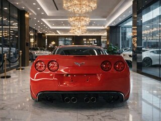 2010 Chevrolet Corvette C6, красный, 7500000 рублей, вид 4
