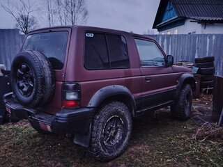 1991 Mitsubishi Pajero II, красный, 520000 рублей, вид 2