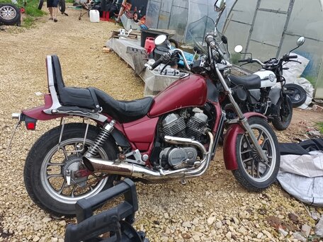 1986 Honda NV 750, красный, 250000 рублей, вид 1