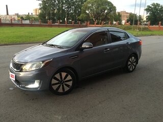 2014 Kia Rio 4-speed III, голубой, 950000 рублей, вид 1