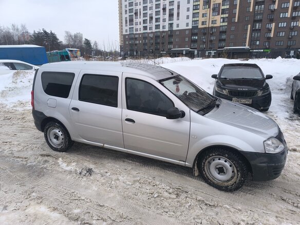 2013 Lada (ВАЗ) Largus I, серый, 550000 рублей - вид 2