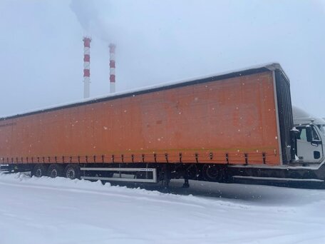 2017 Meusburger Тентованный полуприцеп, чёрный, 2300000 рублей, вид 1