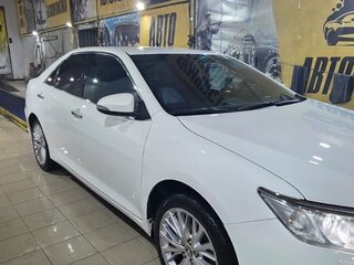 2015 Toyota Camry VII (XV50) Рестайлинг, белый, 1980000 рублей, вид 1