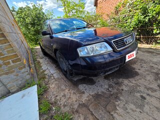 1997 Audi A6 II (C5), синий, 330000 рублей, вид 3