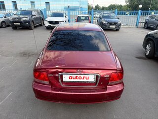 2004 Hyundai Sonata ТагАЗ IV (EF) Рестайлинг, красный, 210000 рублей, вид 4