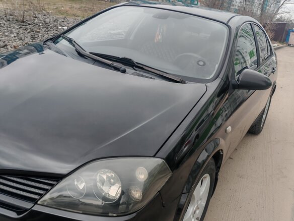 2002 Nissan Primera III (P12), чёрный, 450000 рублей - вид 3