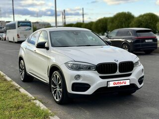 2018 BMW X6 30d II (F16), белый, 4390000 рублей, вид 2