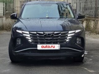 2021 Hyundai Tucson IV, синий, 3550000 рублей, вид 2