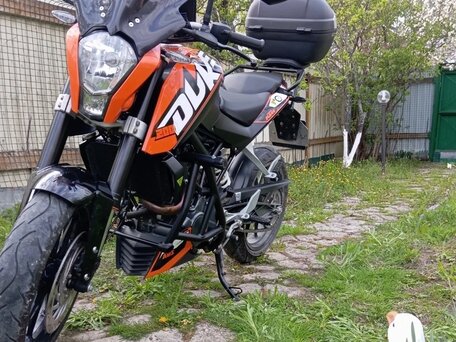 2013 KTM 200 Duke, оранжевый, 280000 рублей, вид 2