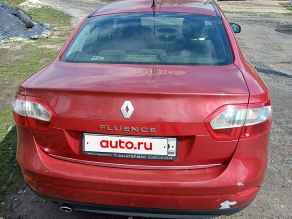 2011 Renault Fluence I, красный, 550000 рублей - вид 5