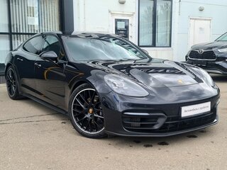 2021 Porsche Panamera 4 II Рестайлинг, чёрный, 8290000 рублей, вид 4