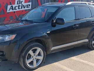 2008 Mitsubishi Outlander II, чёрный, 800000 рублей, вид 1
