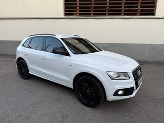 2016 Audi Q5 I (8R) Рестайлинг, белый, 2100000 рублей, вид 3