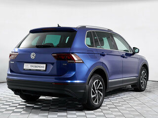 2018 Volkswagen Tiguan II, синий, 1790000 рублей, вид 5