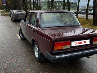 2008 Lada (ВАЗ) 2107, пурпурный, 375000 рублей, вид 5