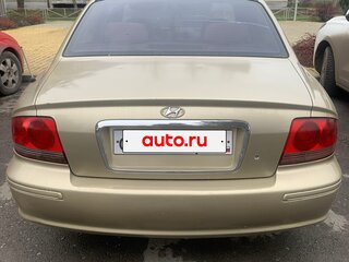 2001 Hyundai Sonata IV (EF) Рестайлинг, золотистый, 290000 рублей, вид 3