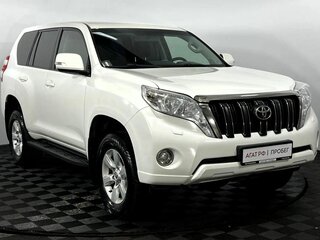 2016 Toyota Land Cruiser Prado 150 Series Рестайлинг 1, белый, 3200000 рублей, вид 4