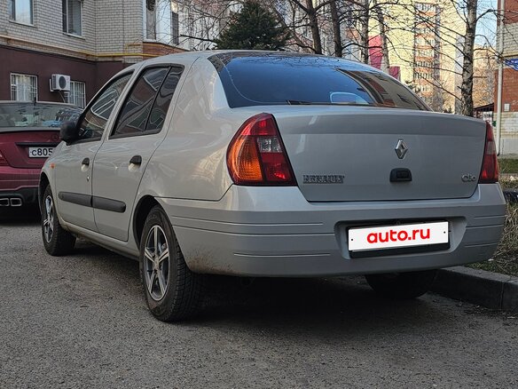 2001 Renault Clio II, серый, 429000 рублей - вид 1