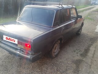 2003 Lada (ВАЗ) 2107, фиолетовый, 120000 рублей, вид 4