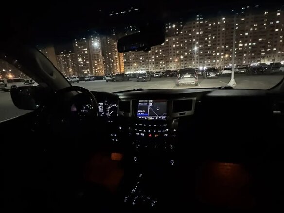 2012 Lexus LX 570 III Рестайлинг, чёрный, 4500000 рублей - вид 14